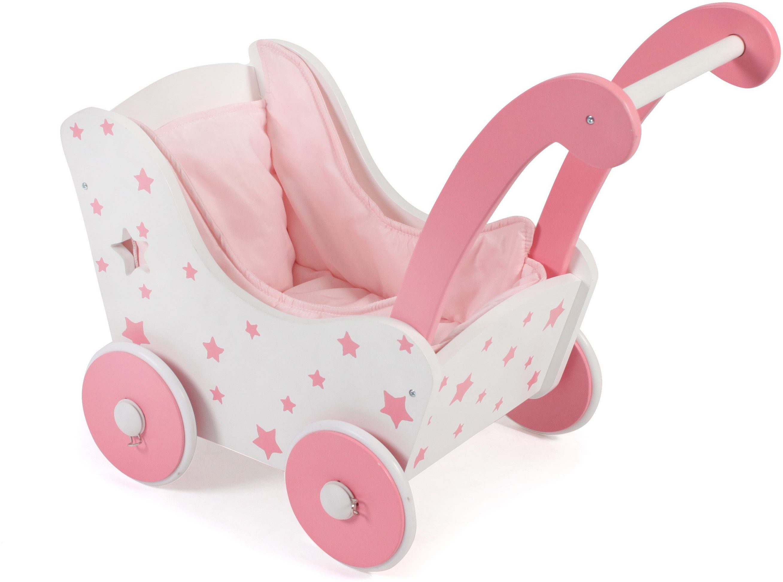 CHIC2000 Puppenwagen Stars Pink günstig online kaufen