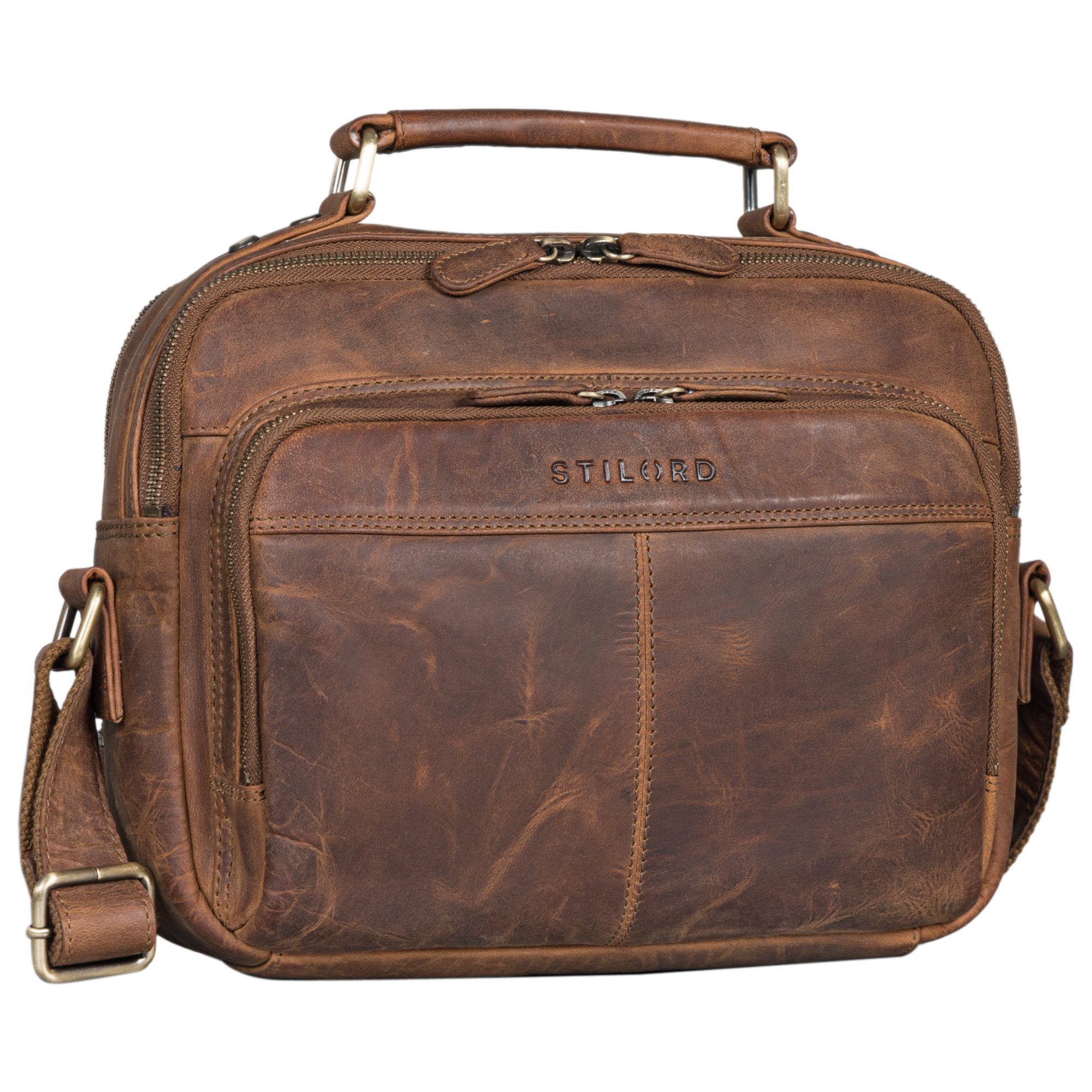 STILORD Schultertasche "Kuno" Umhängetasche Herren Leder günstig online kaufen