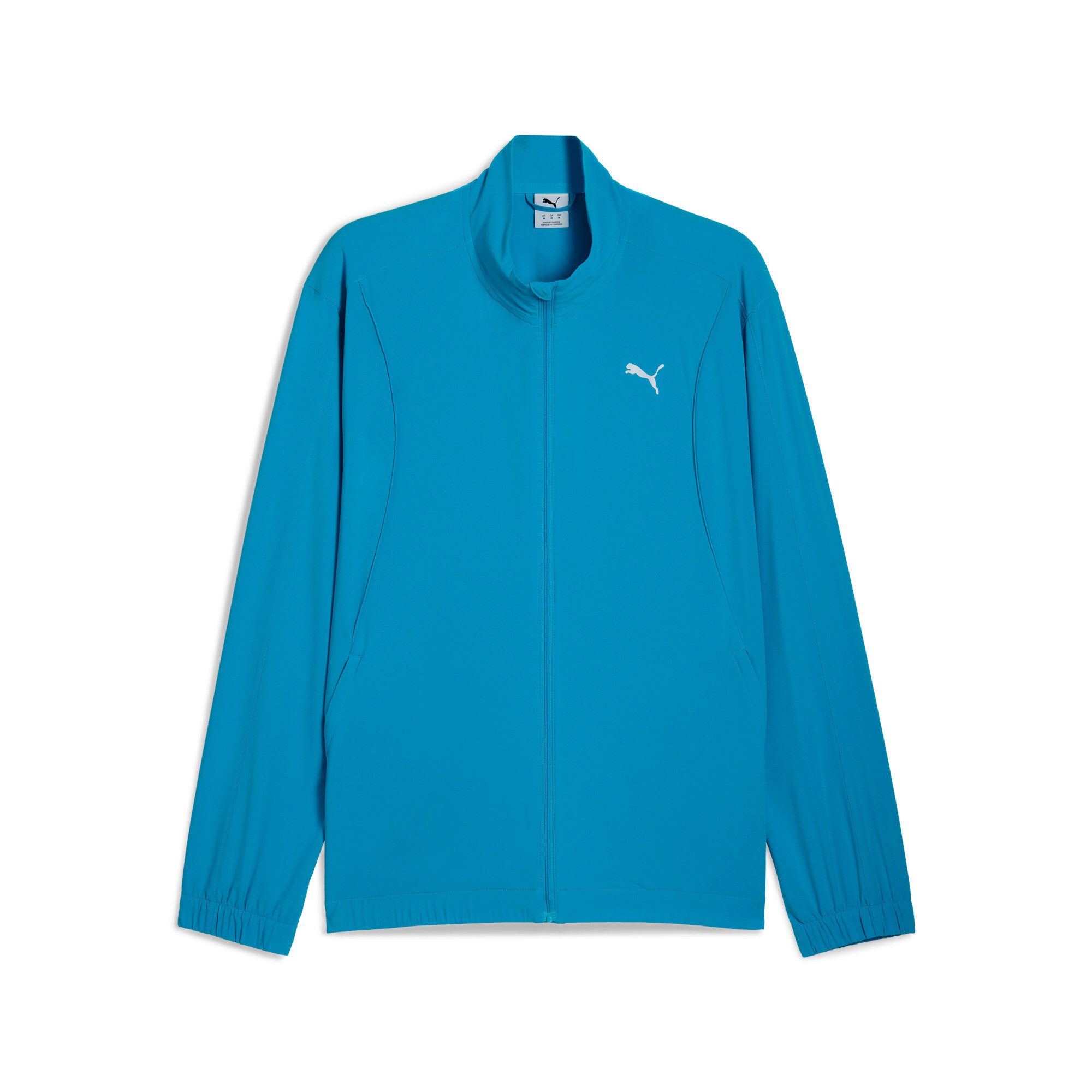Puma Trainingsjacke RUN VELOCITY WOVEN JACKET mit Nahttaschen, mit Reißverschluss und Schutzleiste, atmungsaktiv, Ansicht 1