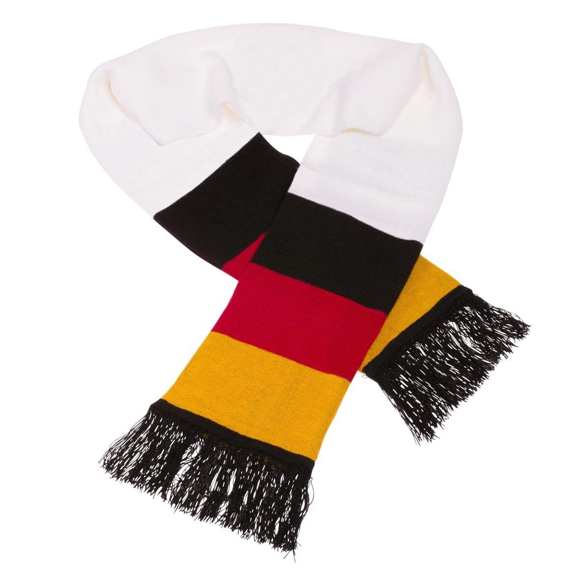 [Kann garantiert werden] elasto Modetuch Fanschal "Deutschland" Deutschland-Farben