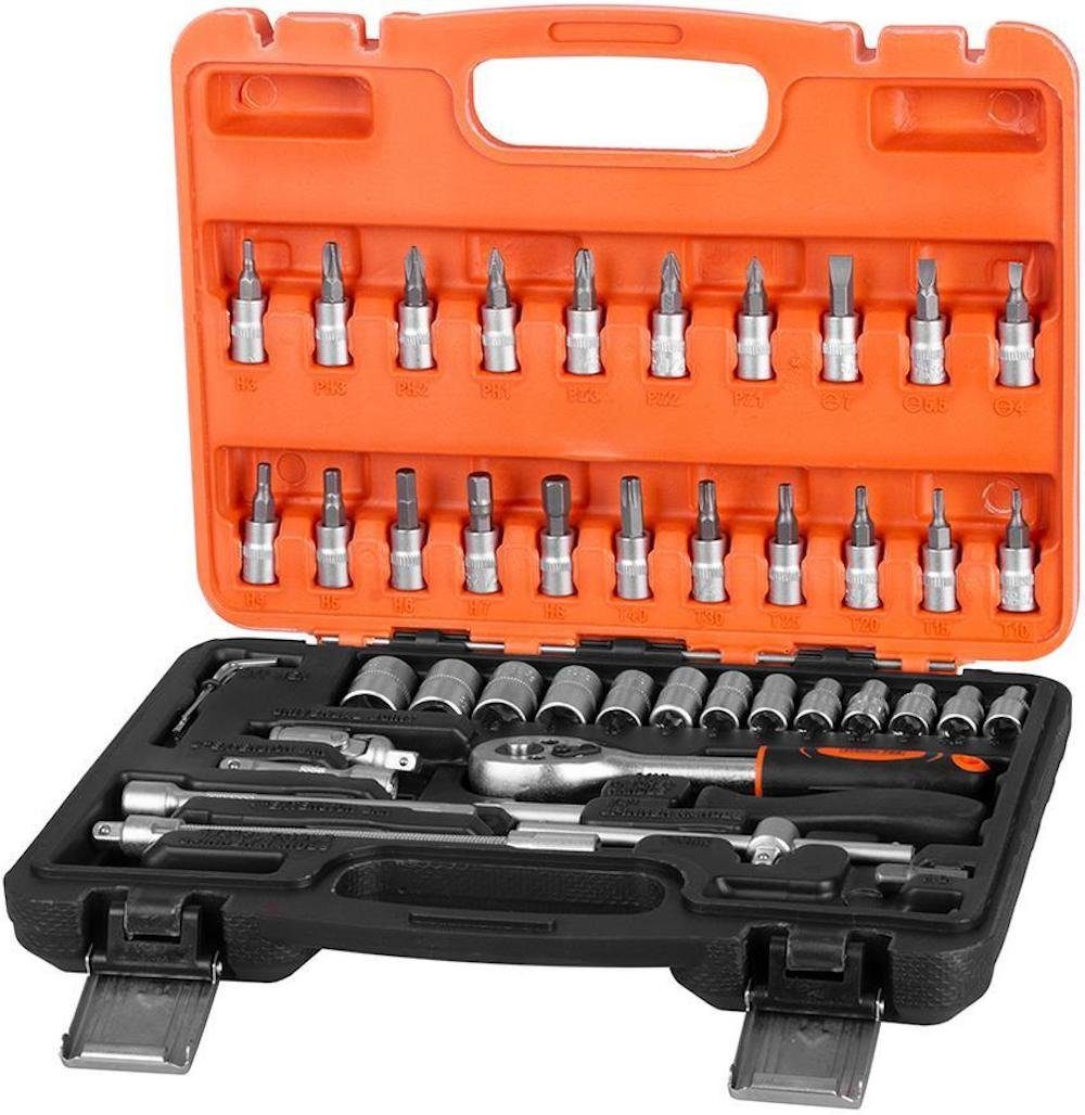 PROREGAL® Инструментset Инструментset BIG, 46 Teile, 1/4 ", Инструмент, Ящики для инструментов, (46-tlg)