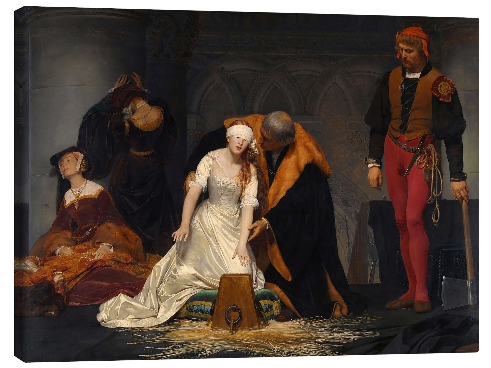 Leinwandbild Paul Delaroche