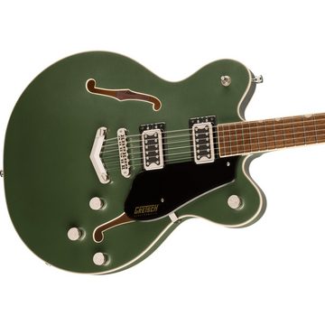 Gretsch Halbakustik-Gitarre, G5622 Electromatic Center Block Double-Cut V-Stoptail Olive Metallic