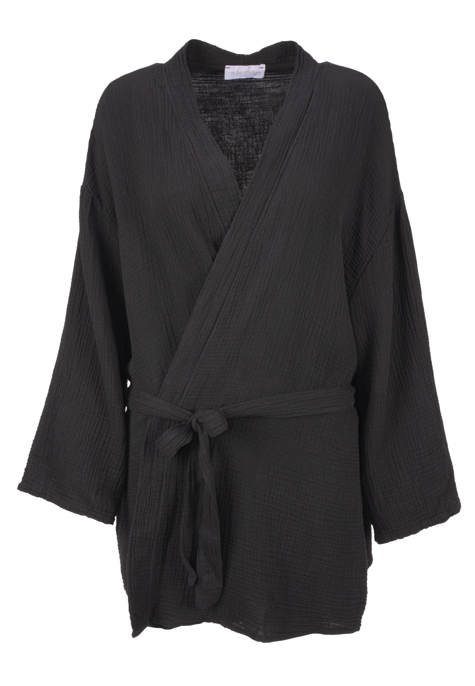 Seasons of April Blusenkimono KEHLANI MUSSELIN KIMONO (1-tlg) Damen Kimono günstig online kaufen