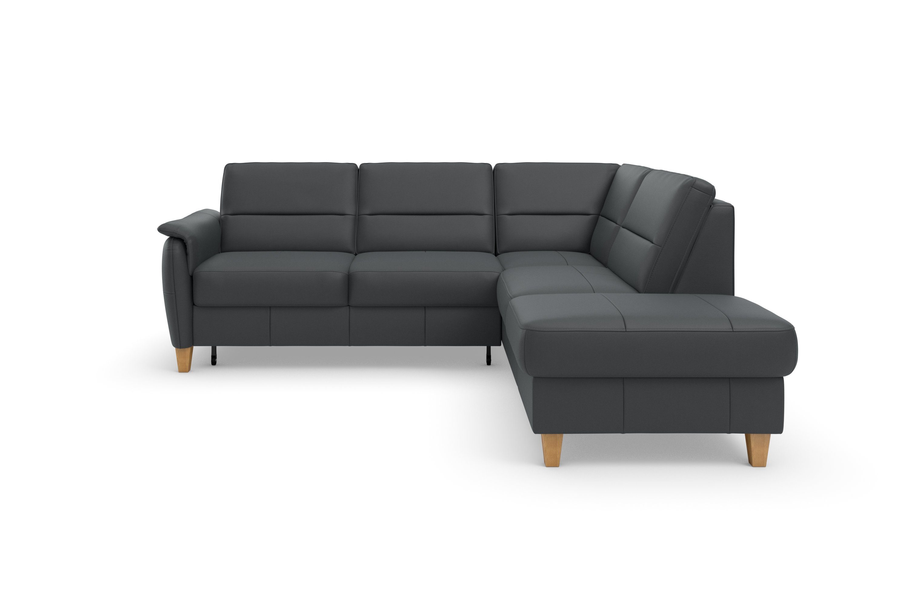 Home affaire Ecksofa "Palmera L-Form, B: 236 cm" optional Bettfunktion & Be günstig online kaufen