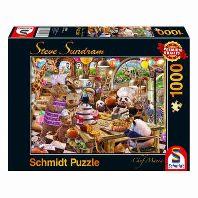 Schmidt Spiele Puzzle Chef Mania - Steve Sundram, 1000 Puzzleteile