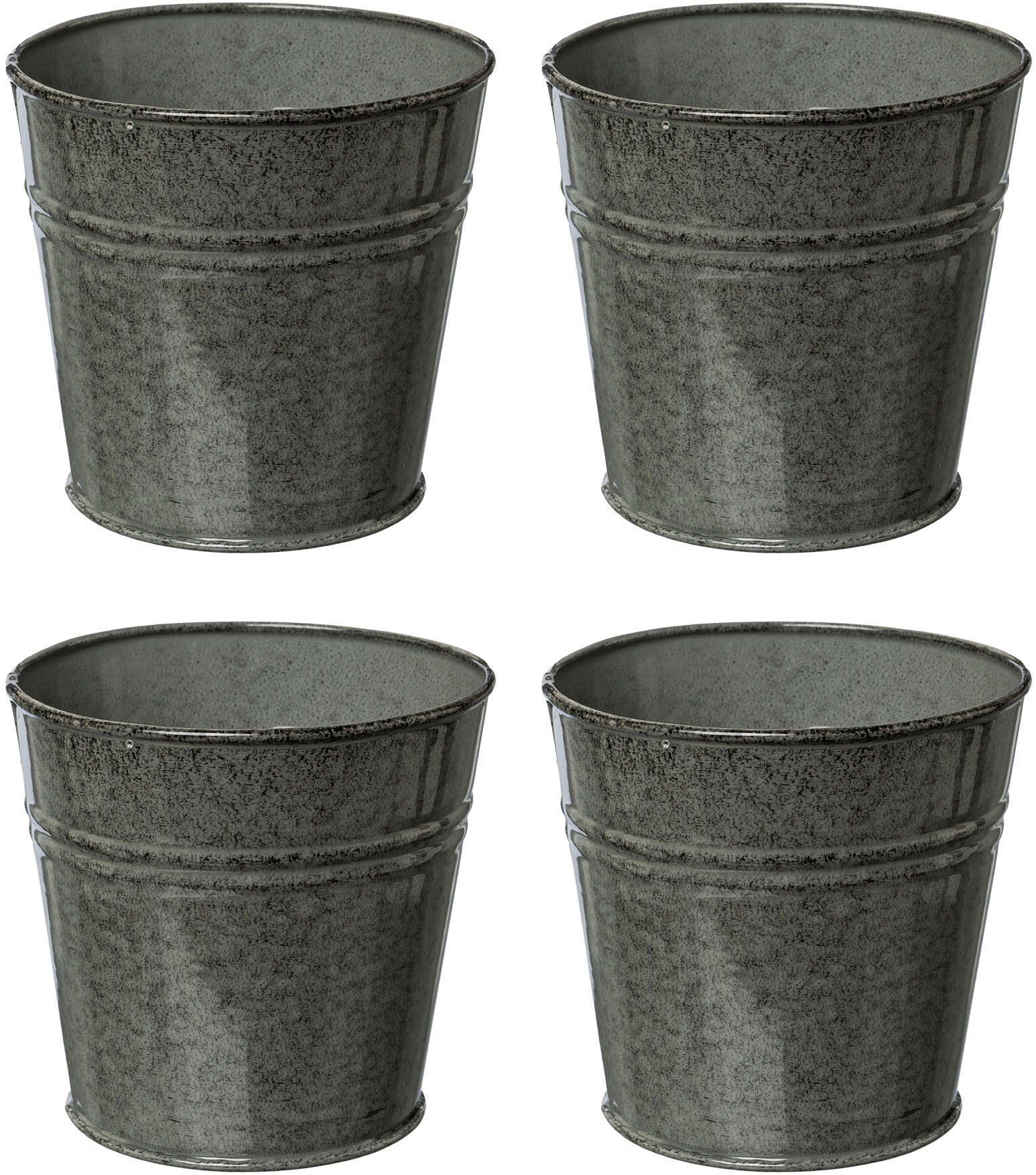 Creativ home Übertopf Übertopf (4 St), im modernen Design