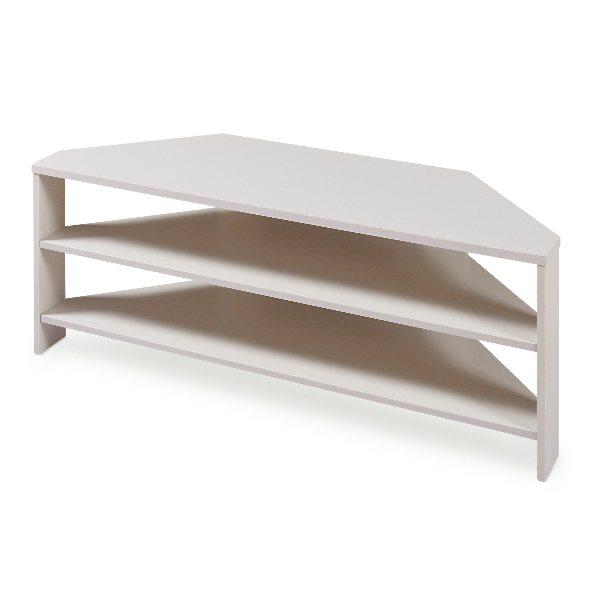 en.casa TV-Regal, »Berg« abgeschrägt 110 x 36 x 42 cm Beige