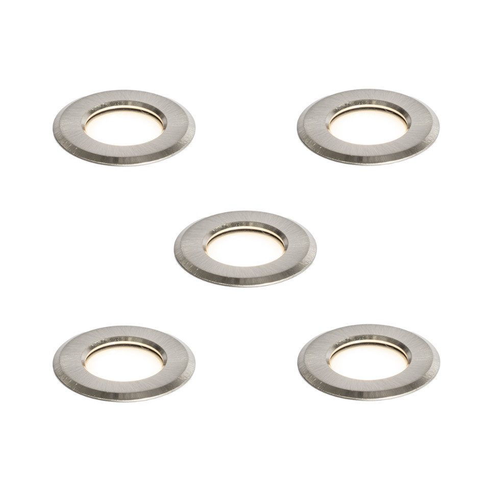 Qazqa LED Einbaustrahler Linsey, LED fest integriert, Extra-Warmweiß, QAZQA Downlight, integrated, Aluminium, Kunststoff, Modern