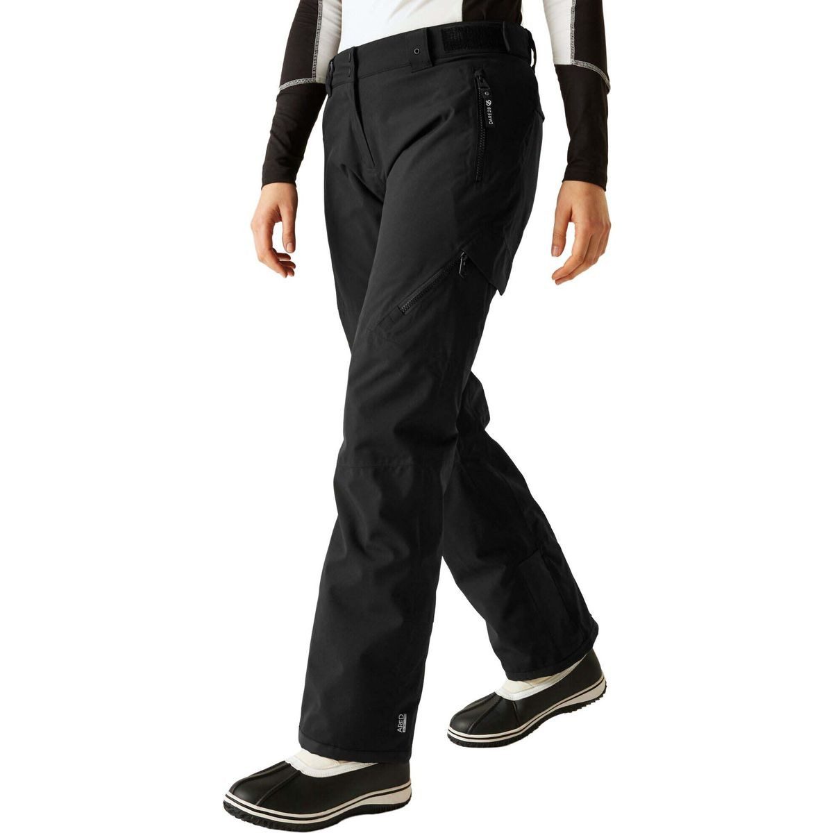 Dare2b Skihose Ice Pant Women Hochfunktionale Skihose aus recyceltem, wasserdichtem Material mit