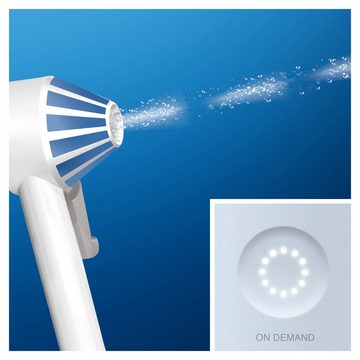 Oral-B Munddusche AquaCare 4, Aufsätze: 1 St., Oxyjet-Technologie, Mikroluftblasen, Zahnfleischgesundheit, kabellos