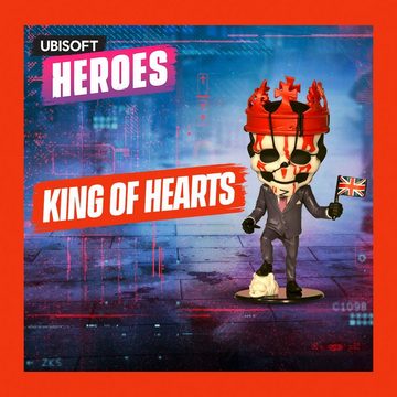 UBISOFT Spielfigur Ubisoft Heroes - Watch Dogs: Legion King of Hearts Figur