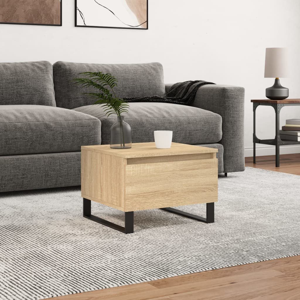 vidaXL Couchtisch Couchtisch Sonoma-Eiche 50x46x35 cm Holzwerkstoff (1-St) Sonoma Eiche | Sonoma Eiche