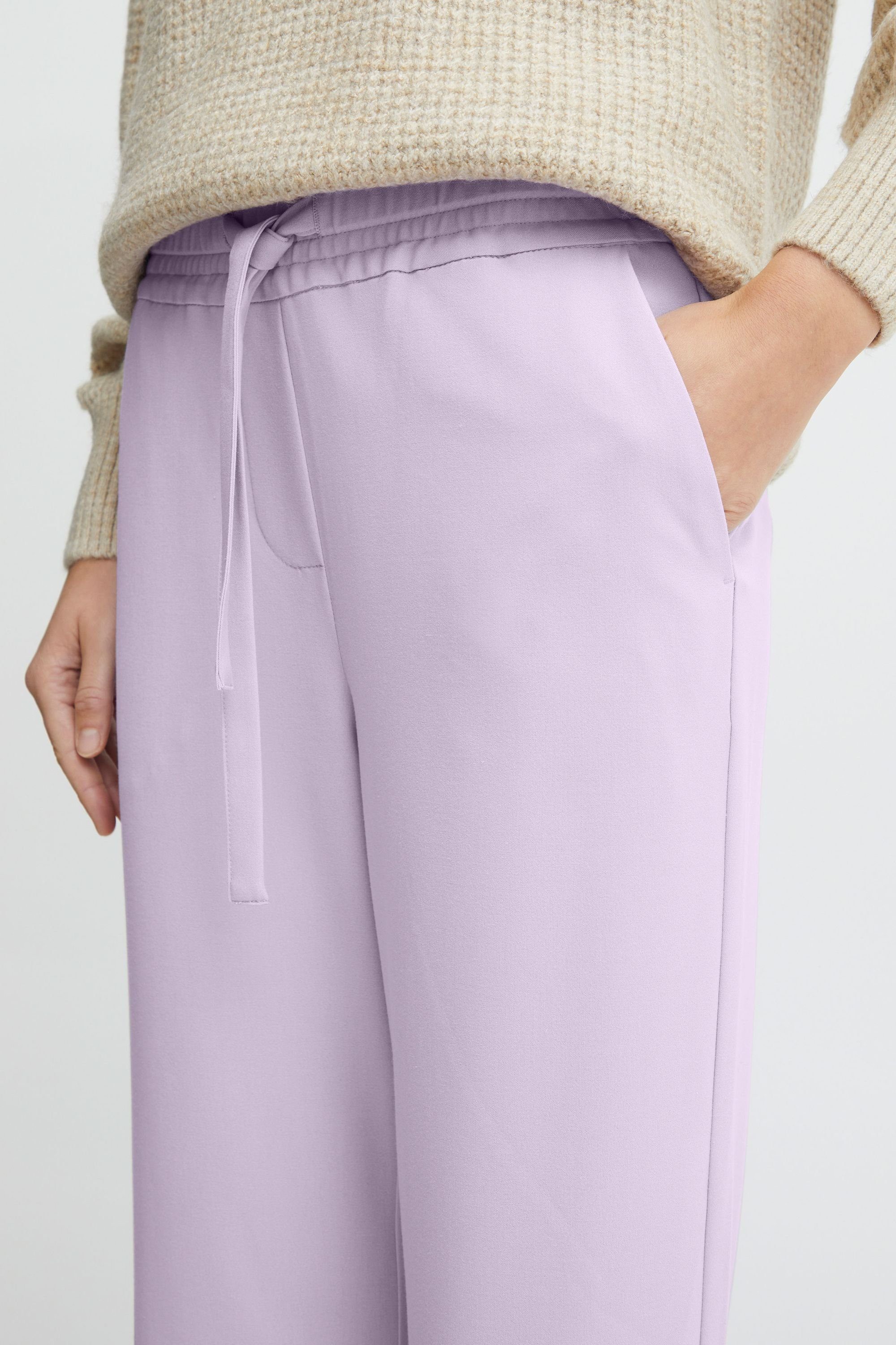 Jogger Pants Purple CASUAL (153716) Y BYDANTA b.young 20813077 PANT Rose -