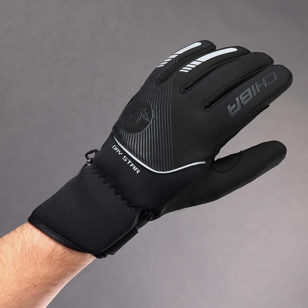 Fahrradhandschuhe CHIBA Dry Star - wasserdichte, winddichte & atmungsaktive Radhandschuh