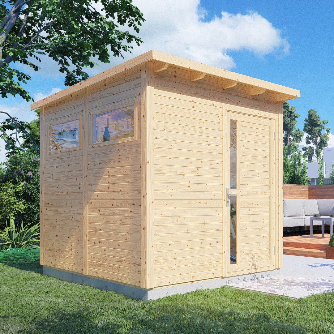 BERTILO Gartenhaus Pentus 2, BxT: 247x265 cm