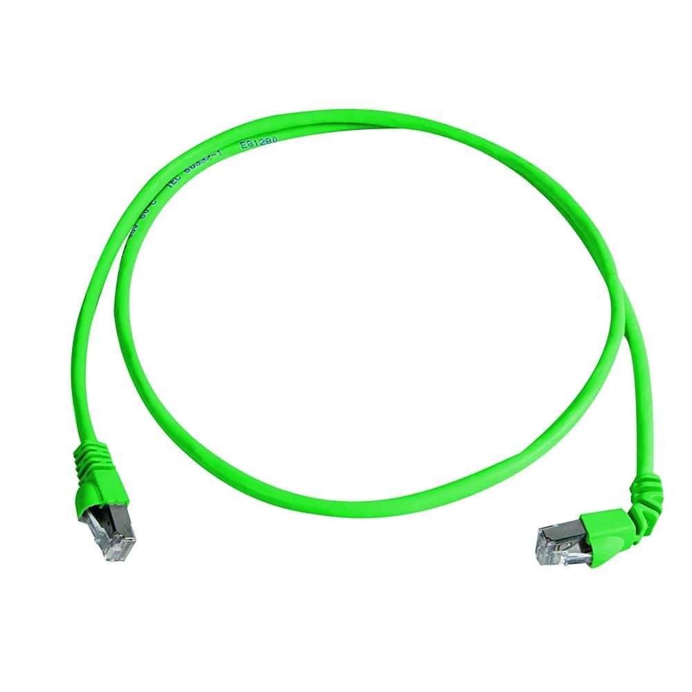 Telegärtner Telegärtner Patchkabel S/FTP Cat.6A MP8 FS500 grün 5,0m LAN-Kabel