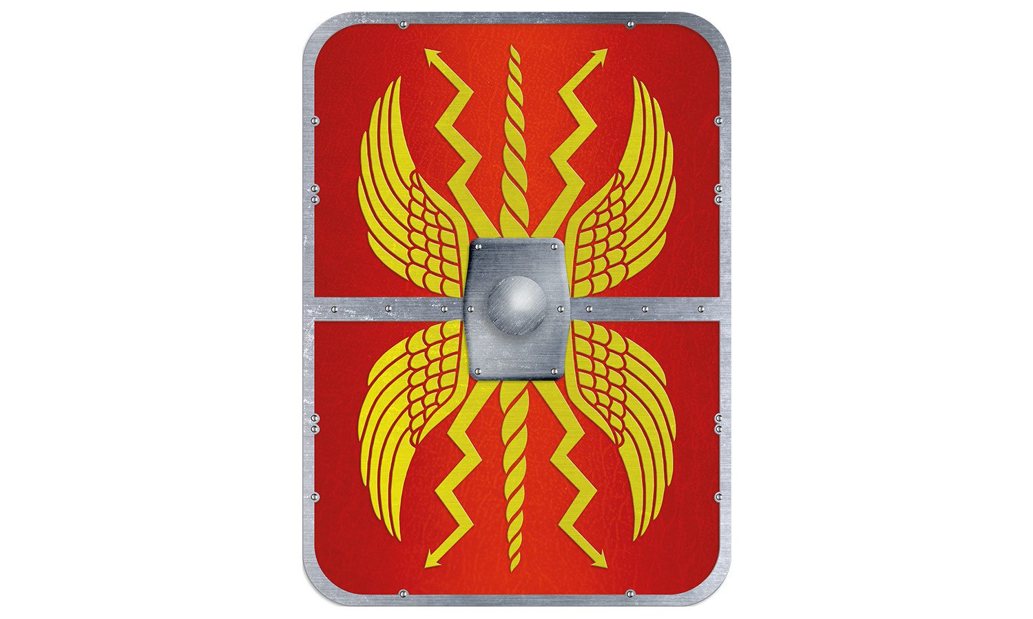 Holzspielerei Spielzeug-Ritterschild Römerschild klein