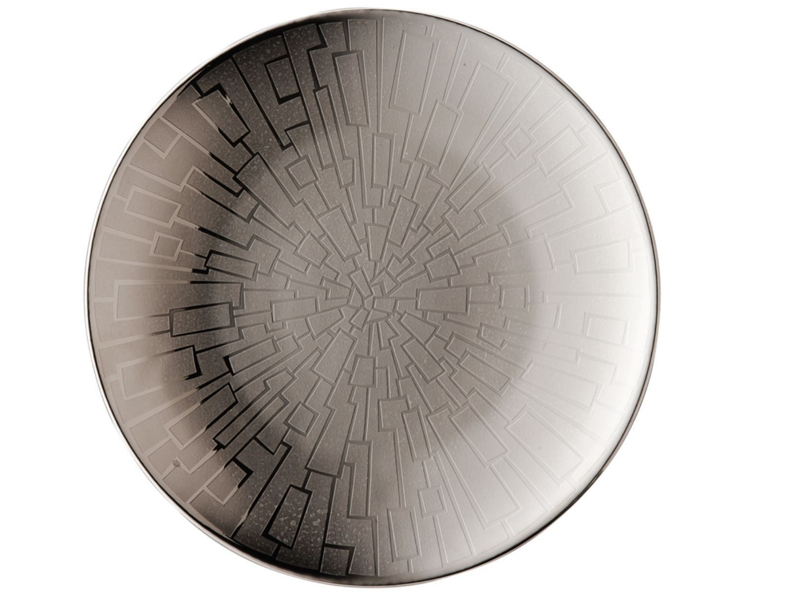 Rosenthal Brotteller TAC Gropius Skin Platin Brotteller 16 cm, Teller Flach