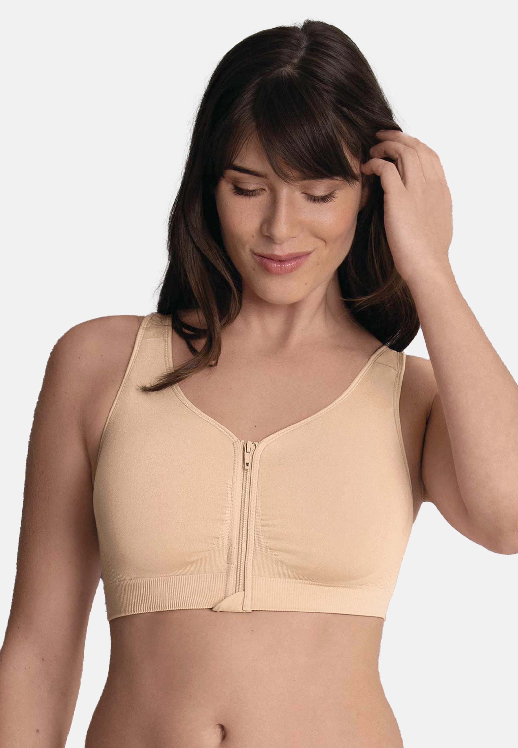 Anita since 1886 Bralette-BH 2er Pack Lynn Prothesen BH (Spar-Set, 2-tlg) Bustier - Blickdicht - Herausnehmbare Schalen, Mit Reißverschluss
