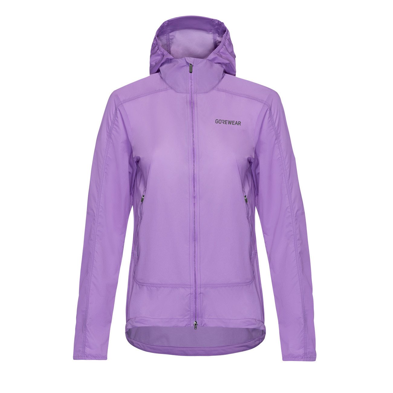 GORE® Wear Radtrikot Gore Wear Fernflow Hooded Windbreaker Damen Scrub Purple
