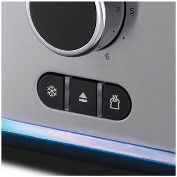 RUSSELL HOBBS Toaster Velocity 24140-56, 2 kurze Schlitze, für 2 Scheiben, 2400 W, spart wertvolle Zeit