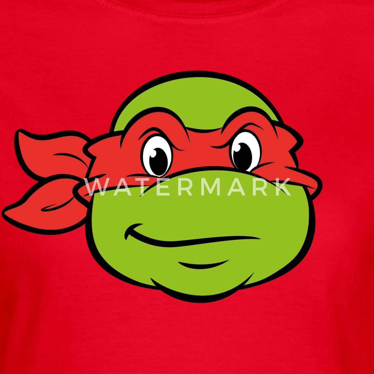 Spreadshirt T-Shirt Teenage Mutant Ninja Turtles Raphael Kostüm Karneval Frauen T-Shirt (1-tlg)