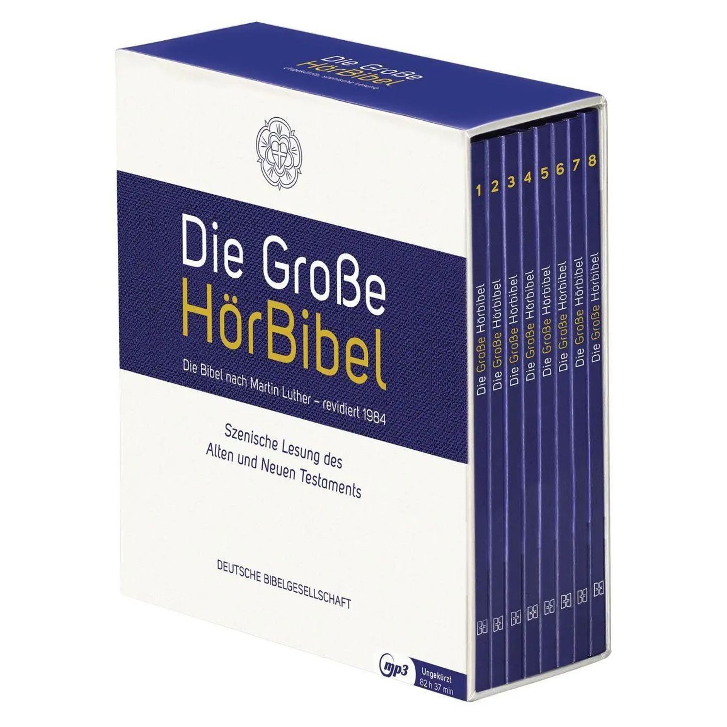 Hörspiel Die Große HörBibel. Ungekürzte, szenische Lesung. 8 MP3-CDs
