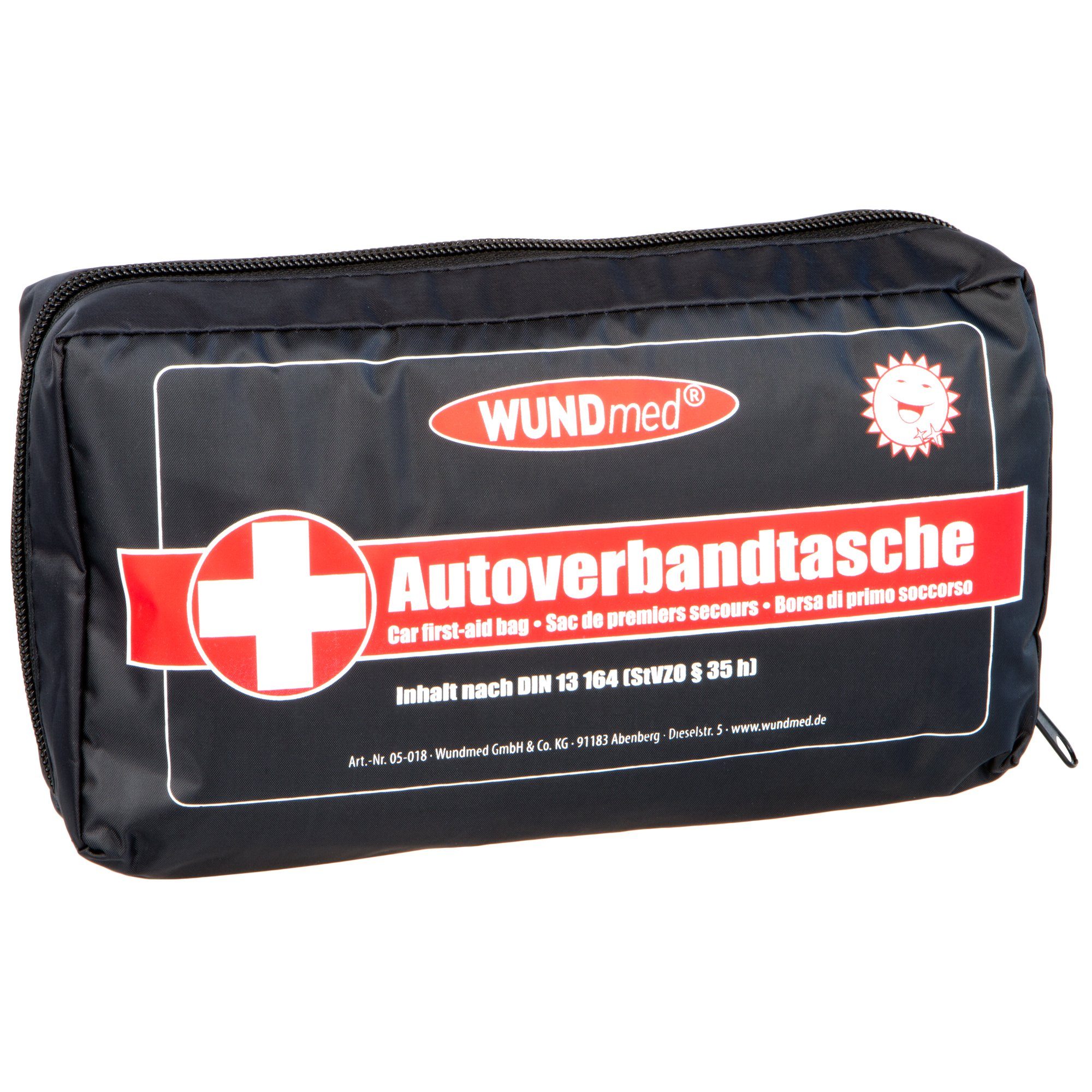Erste-Hilfe-Set WUNDmed® Autoverbandtasche DIN 13164 (StVZO § 35 h)