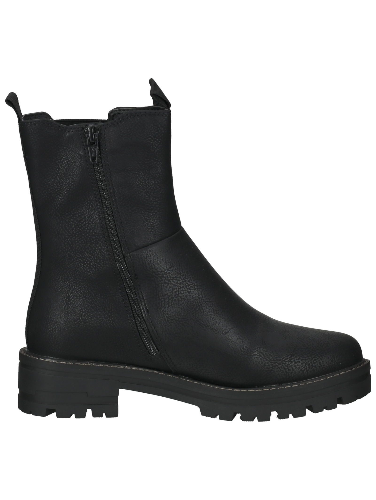 Jana Jana Stiefelette Lederimitat/Textil Stiefelette