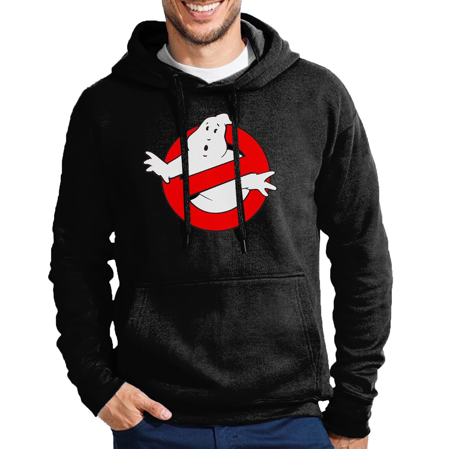 Blondie & Brownie Hoodie Herren Ghostbusters Ghost Geister Geisterjäger Mit Kapuze