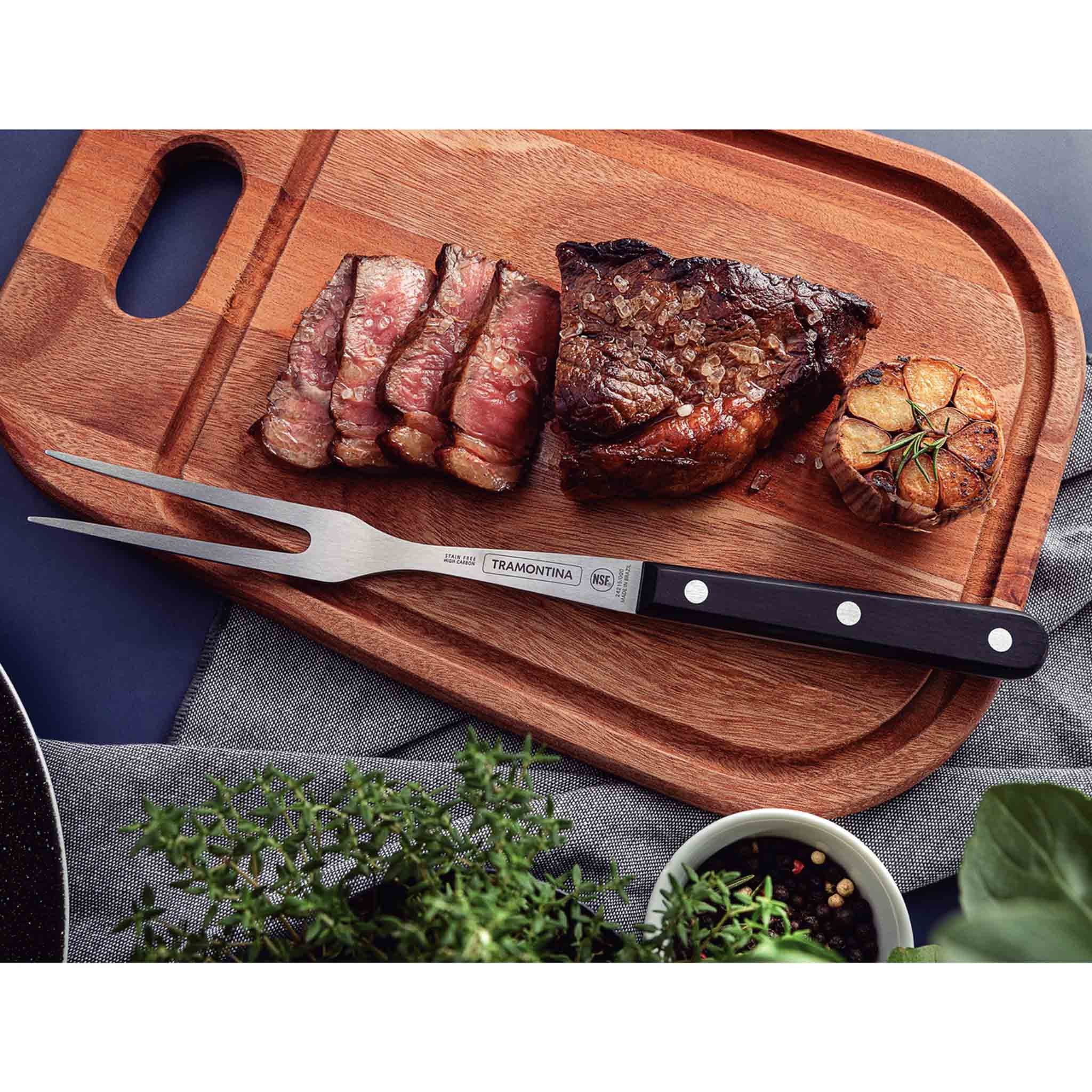 Tramontina Tranchiergabel CENTURY - rostfrei, Edelstahl, 30 cm, Edelstahl, rostfrei, spülmaschinengeeignet