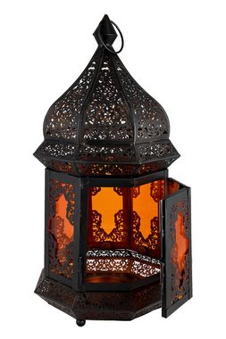 Marrakesch Orient & Mediterran Interior Windlicht Orientalisches Windlicht Wifaq, orientalische Laterne, Handarbeit