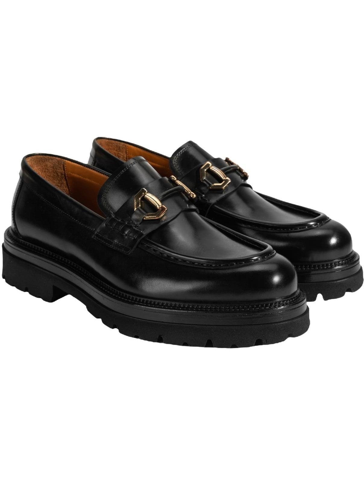 Desa Herren-Slipper – Lederfutter und -innensohle, flacher Absatz, atm Loafer