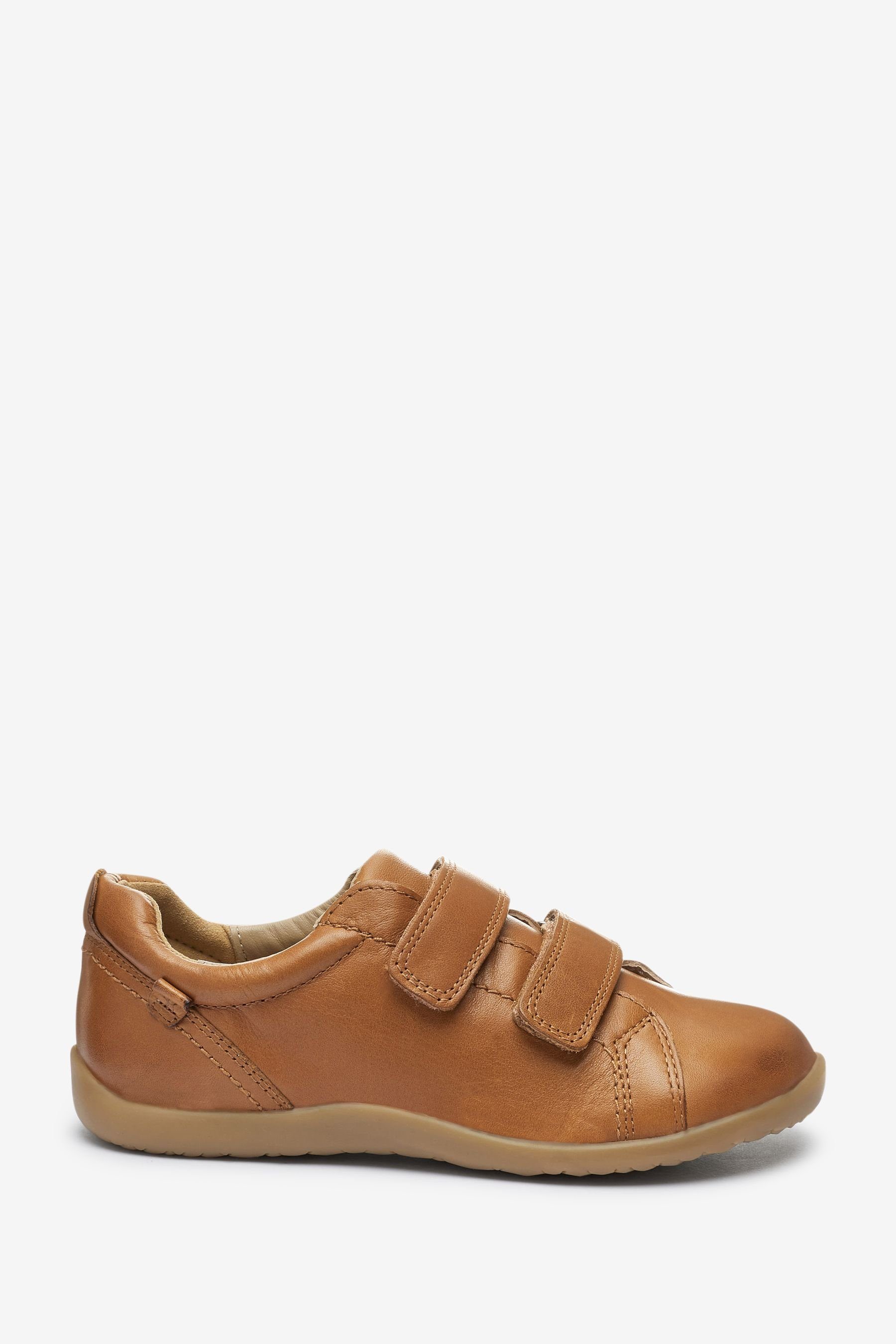 Schnürschuh Luxe™ Little (1-tlg) Tan Lederschuhe Next Brown