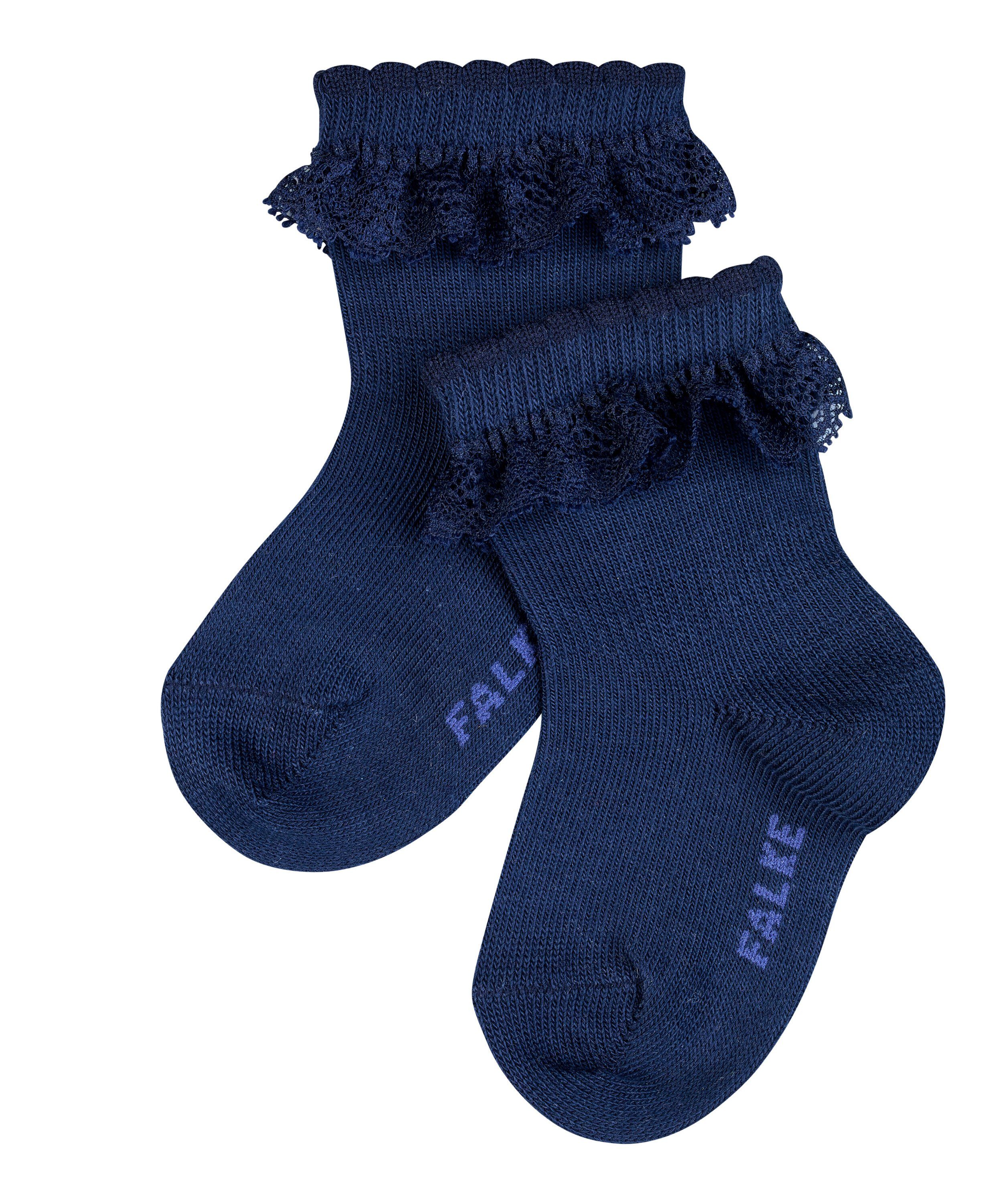 FALKE Socken Romantic Lace (1-Paar) marine (6120)