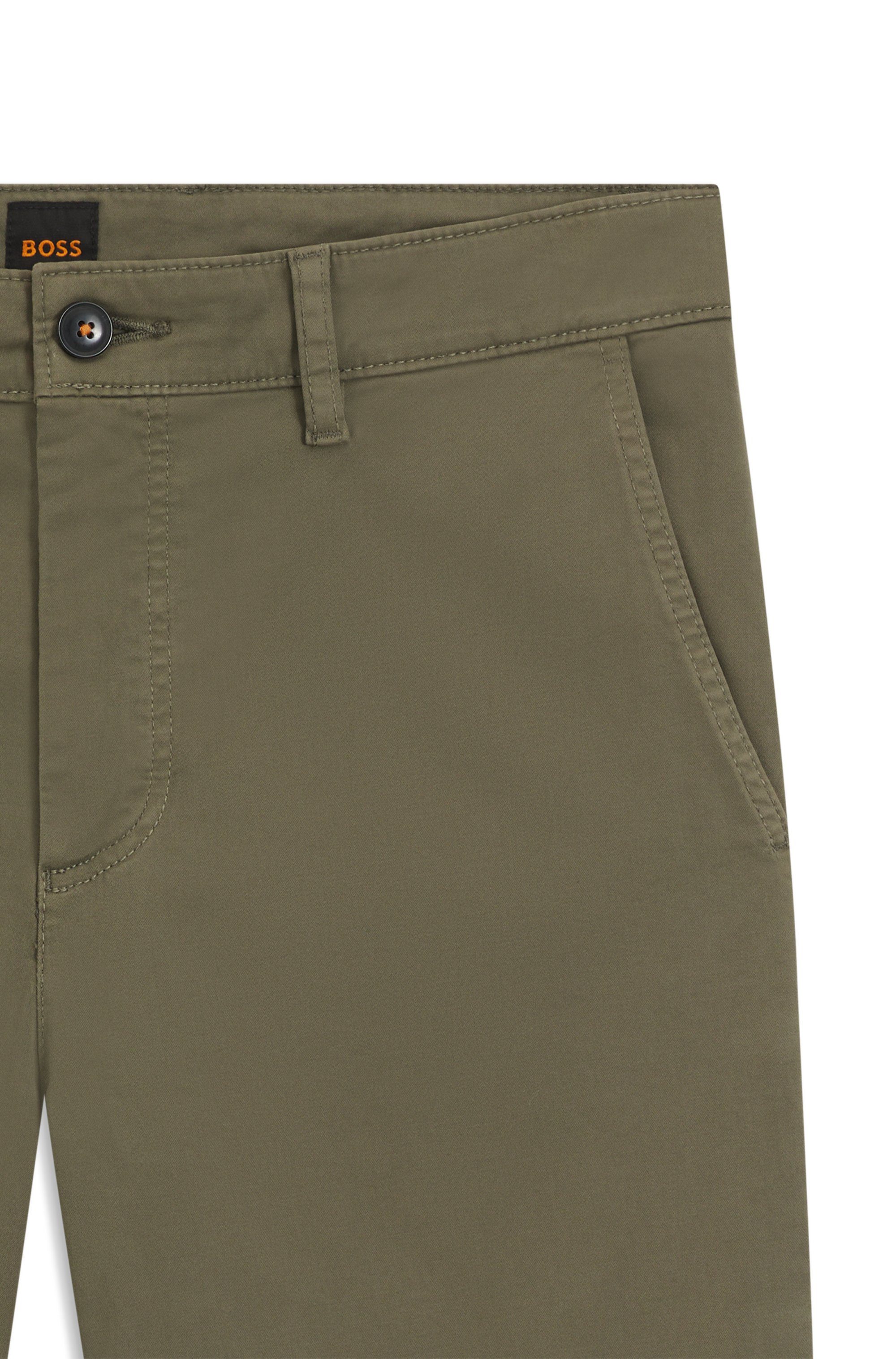 BOSS ORANGE Chinohose tapered mit BOSS günstig online kaufen