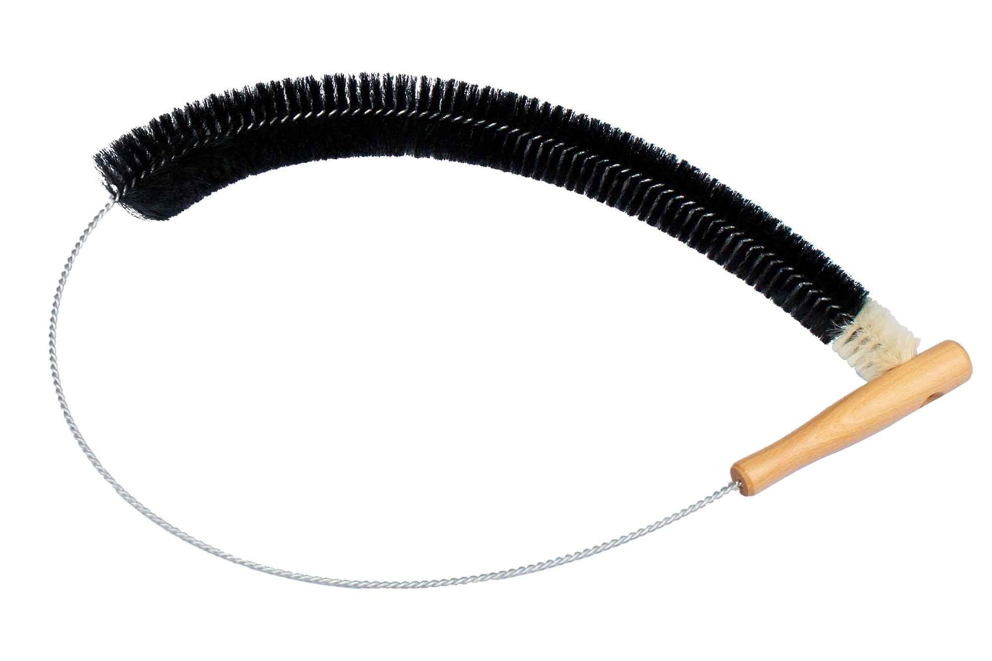 Muxel Reinigungsbürste Ziegenhaar Heizkörperbürste - Die Bürste mit langem Чиститиkopf für, Heizkörper fast aller Arten, (Komplett für Ihre Heizung, 1-tlg), Wäschetrockner