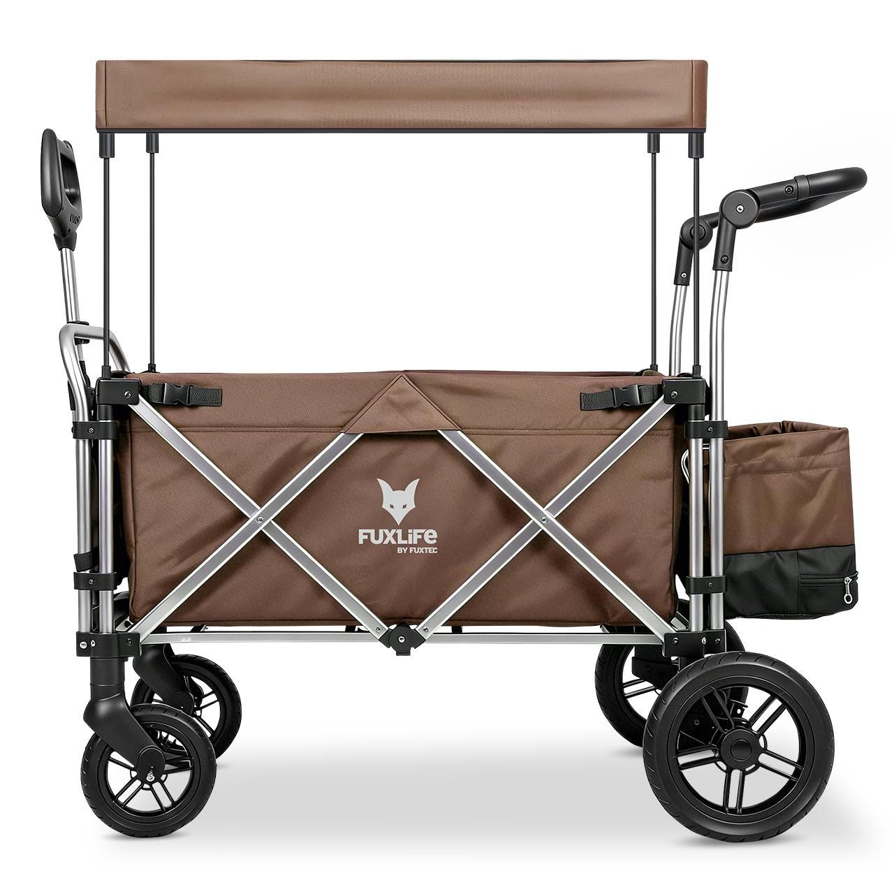 FUXLIFE Bollerwagen FX-CTL900, 5-Punkt Gurte, faltbar, mit Kühltasche
