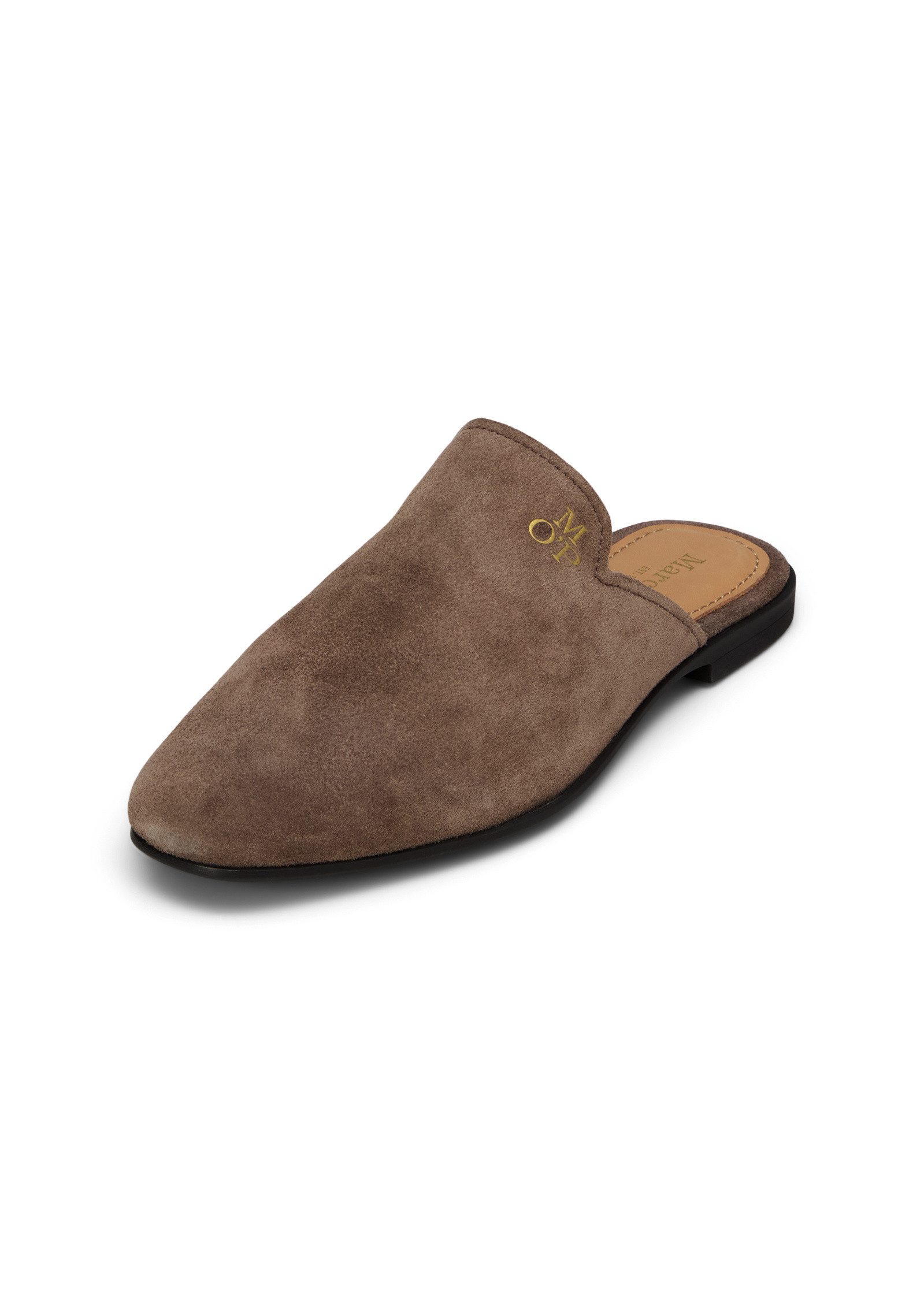 aus weichem Veloursleder Sabot