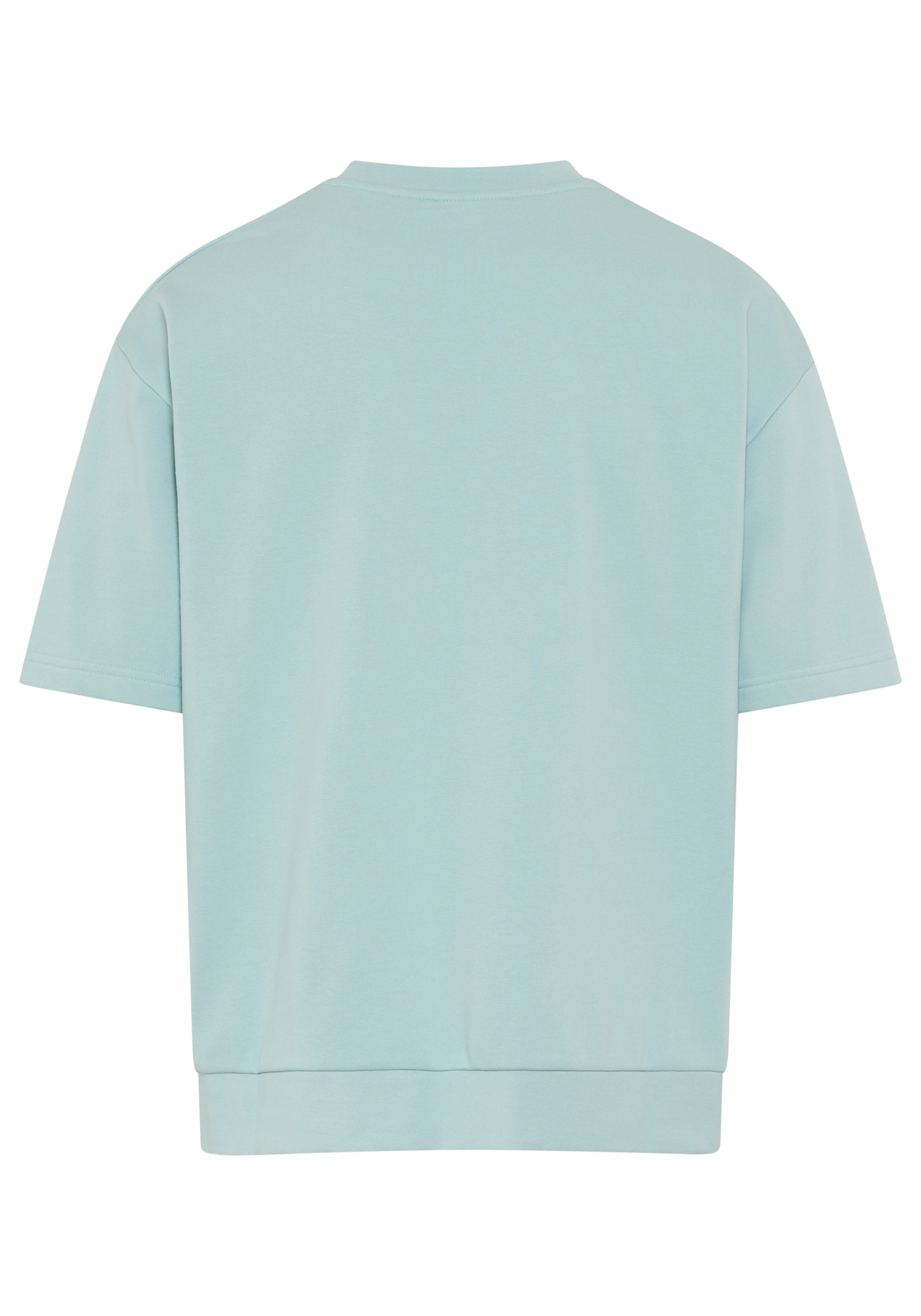 LINDBERGH Sweater Halbarm mit Bündchen am Saum