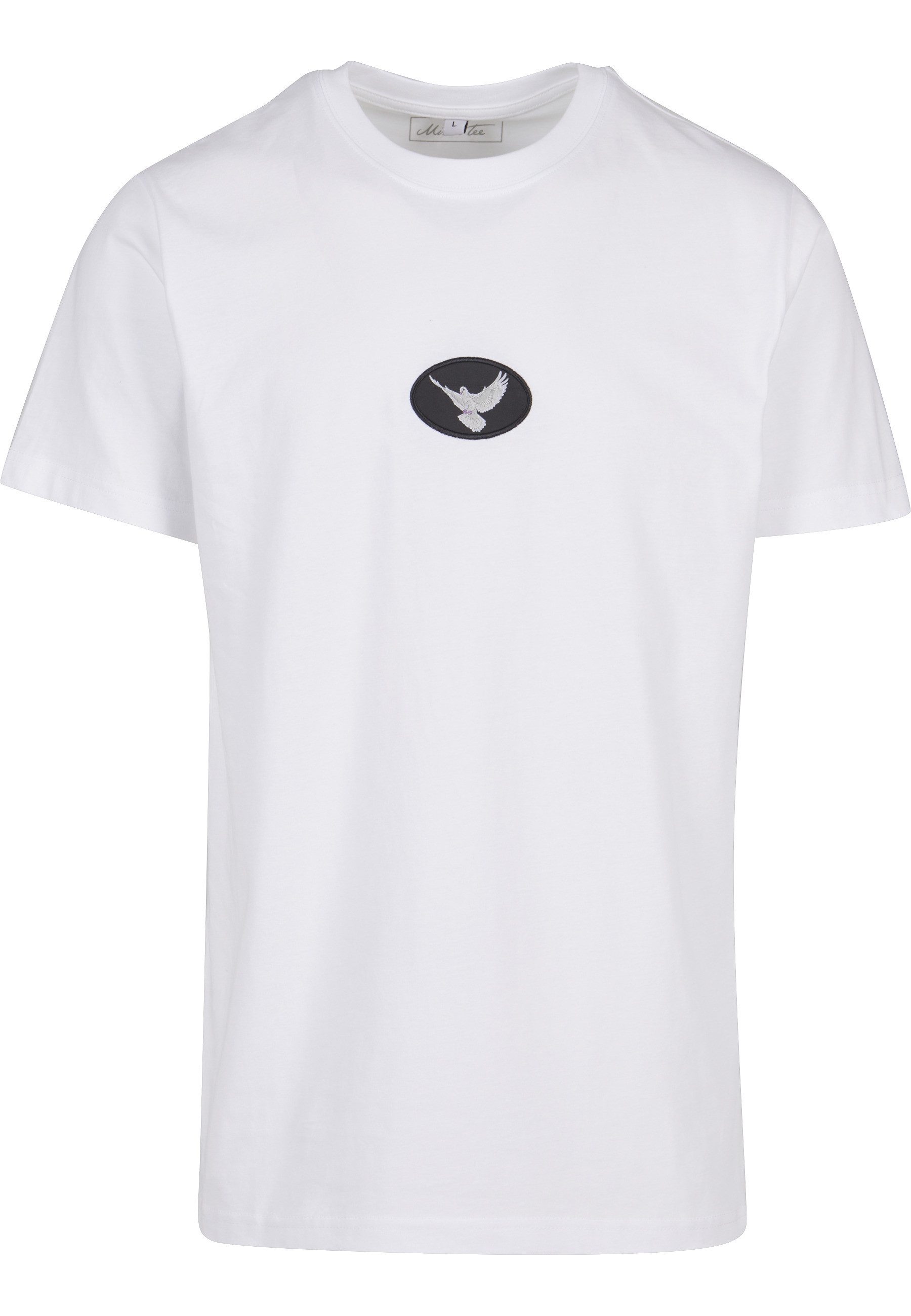 Kurzarmshirt MisterTee Herren Dove Patch Tee