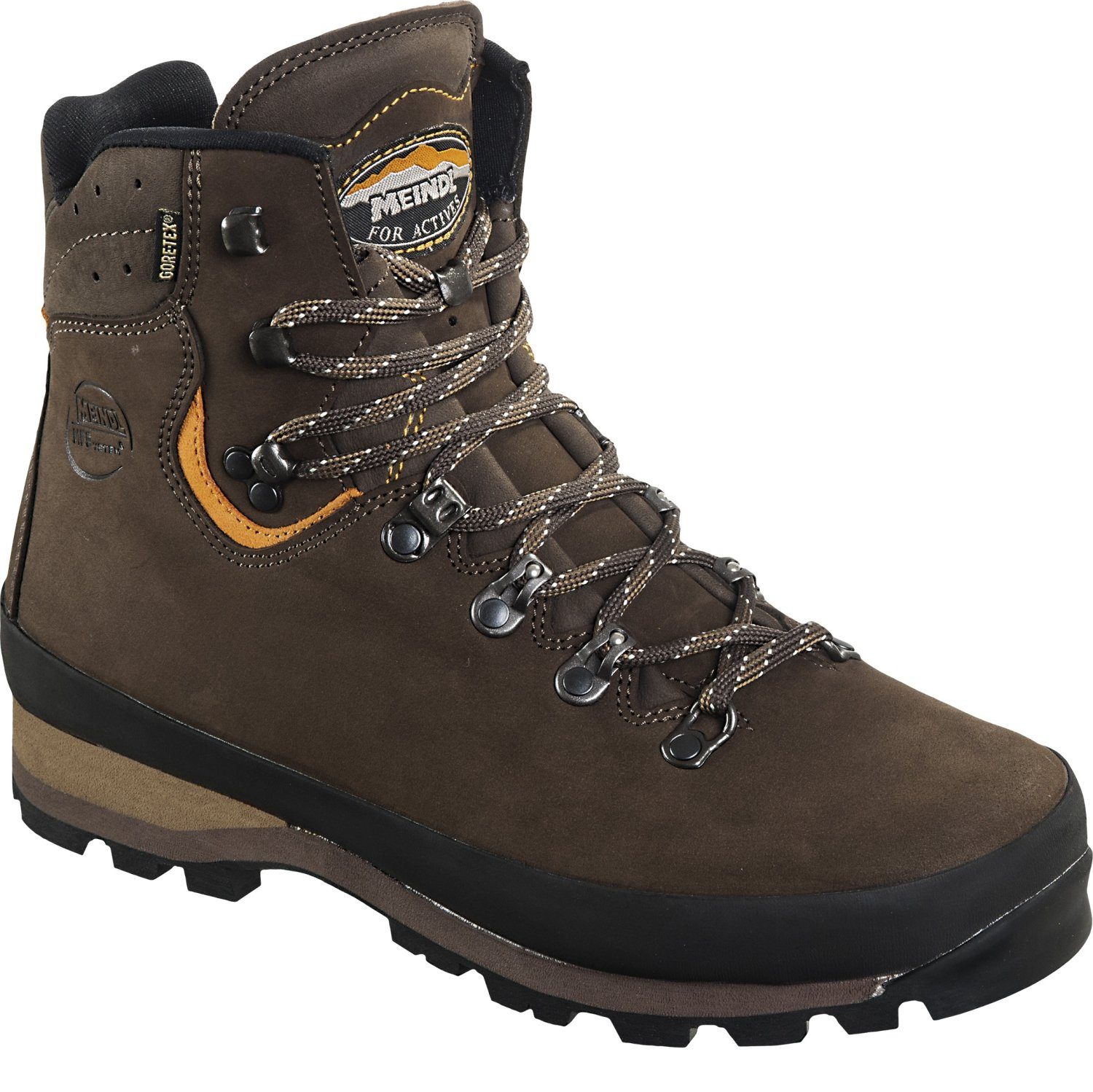 Meindl Paradiso MFS BRAUN/KARMINROT Wanderstiefel