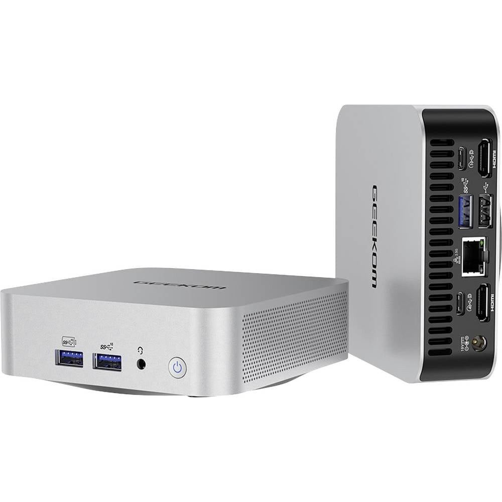 GEEKOM Mini PC A6 AMD Ryzen 7 6800(H) 4.7 GHz 16 GB RAM 512 GB SSD AMD Mini-PC