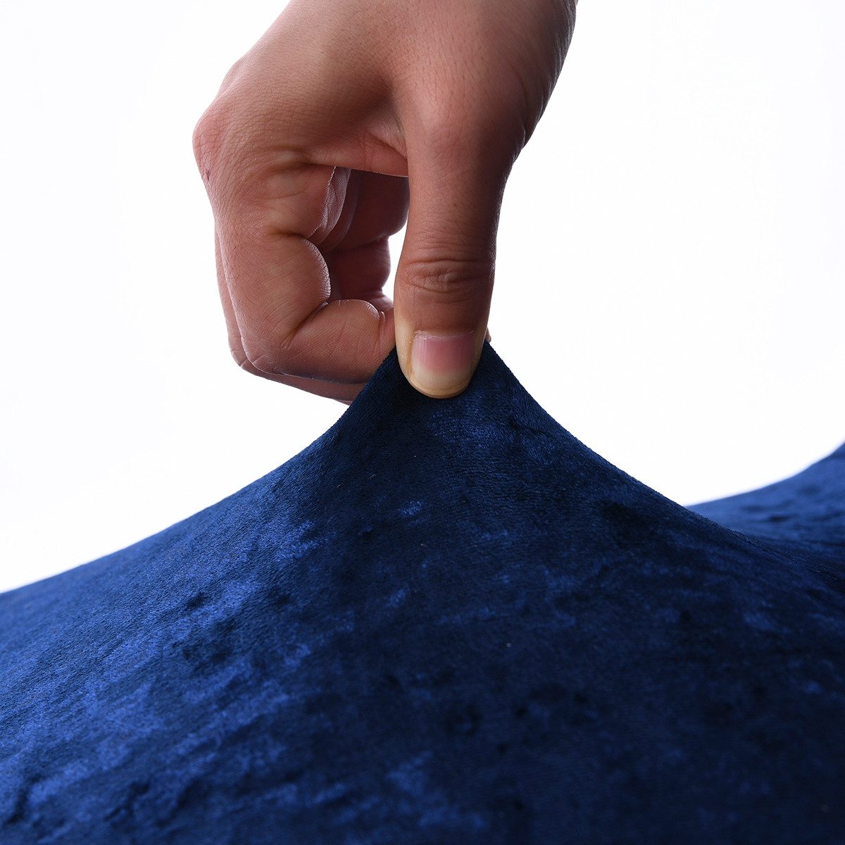 Jibenhome Stuhlbezug Stuhlhussen Samt, Einfarbig, Stretch,Schalenstuhl Abde günstig online kaufen