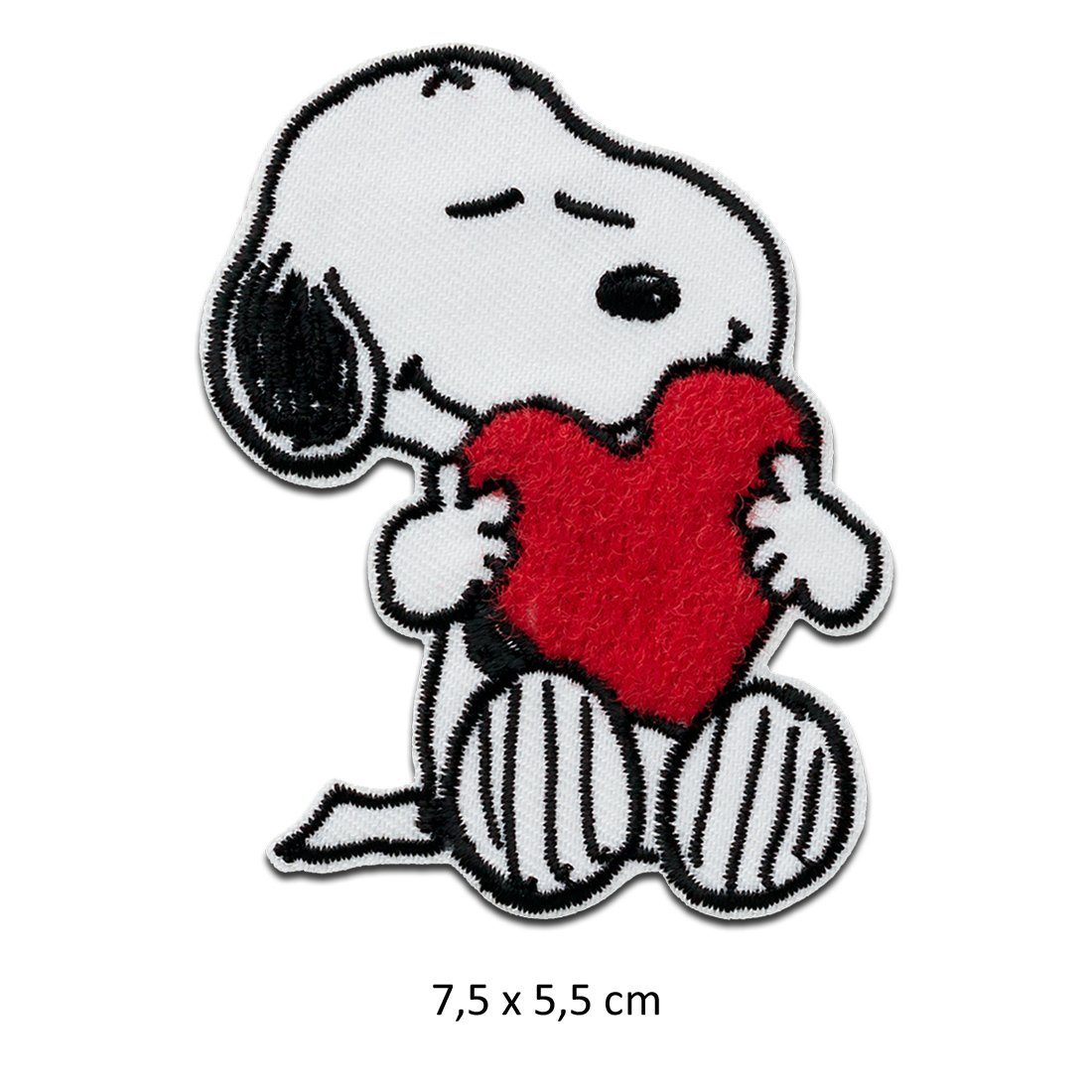 Mono-Quick Aufnäher Bügelbild, Aufbügler, Applikationen, Patches, Flicken, zum aufbügeln, PES, NY, Snoopy Set 3 Stück