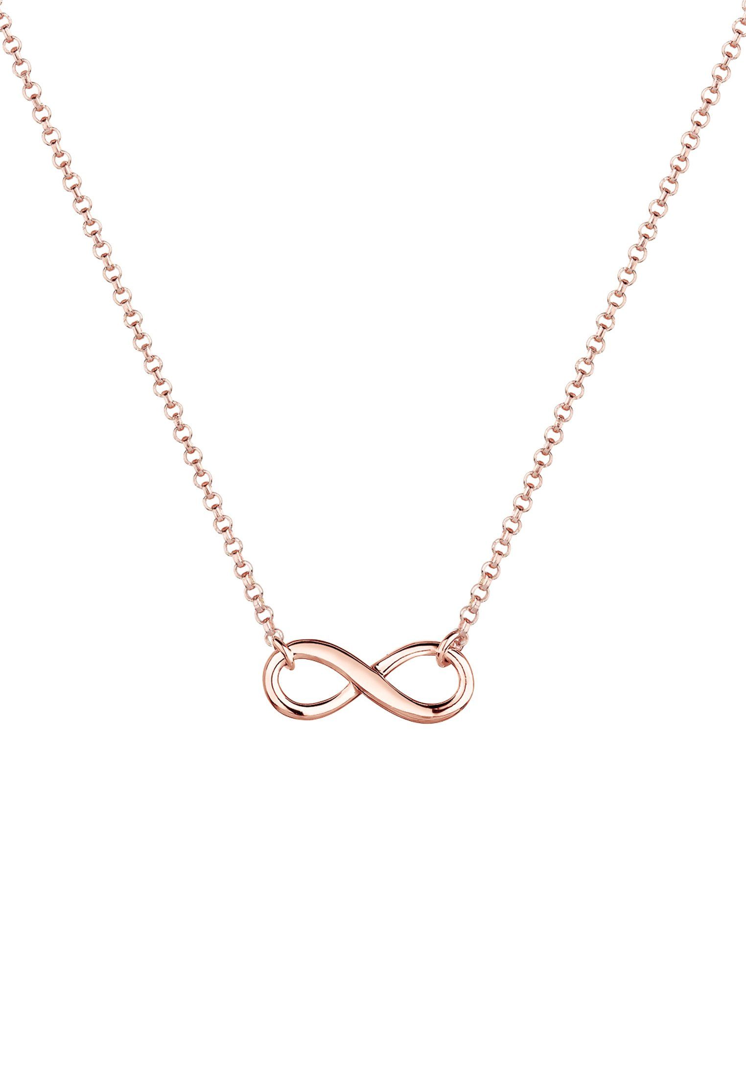 Elli Choker Infinity Symbol Unendlichkeit 925 Silber