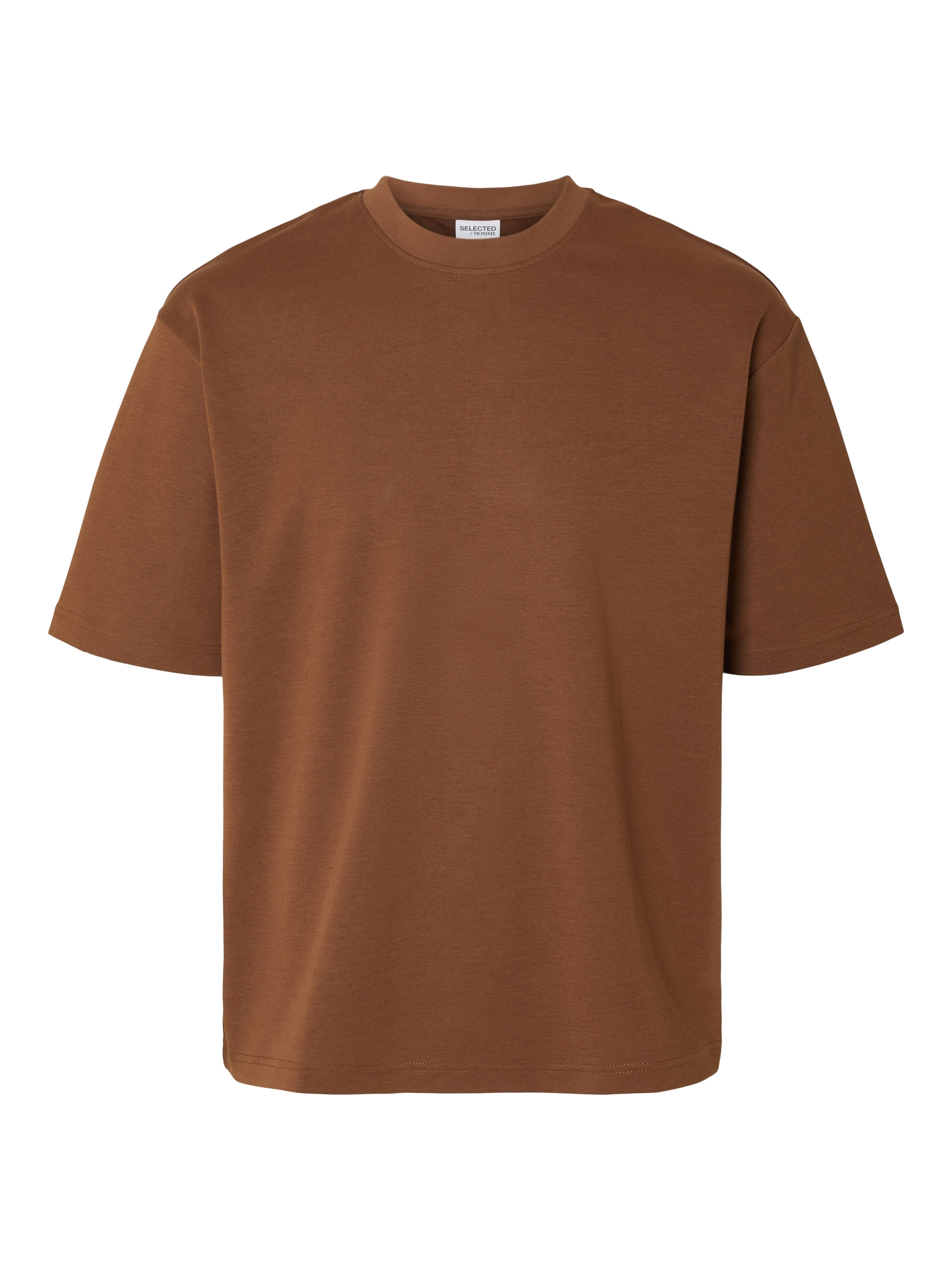 SELECTED HOMME Rundhalsshirt SLHLOOSEOSCAR SS O-NECK günstig online kaufen