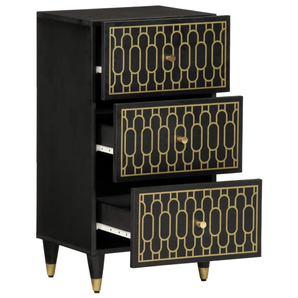vidaXL Beistellschrank Beistellschrank 40x33x75 cm Massivholz günstig online kaufen