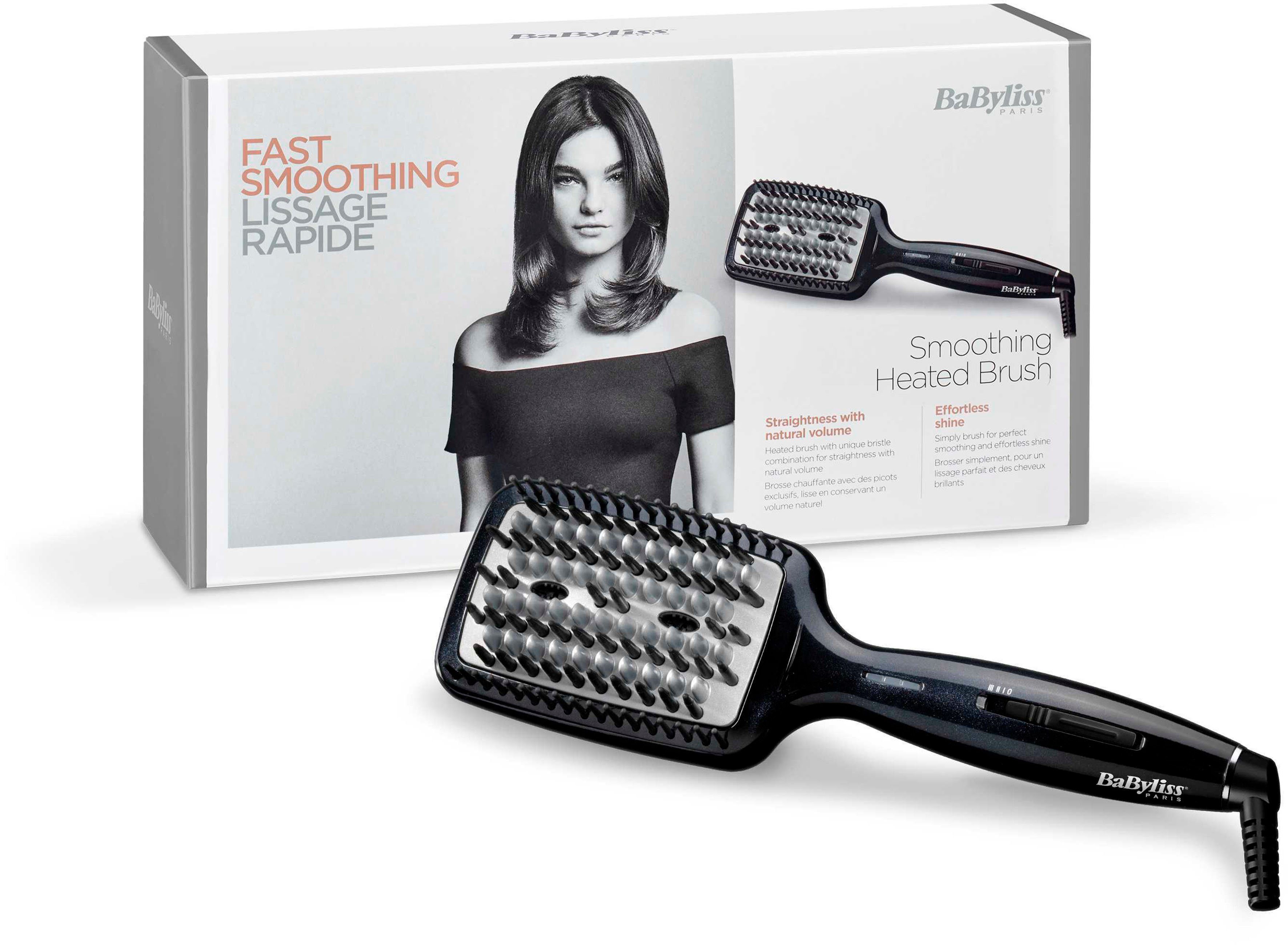 BaByliss Warmluftbürste Heated Smoothing Brush